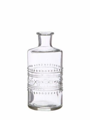 Dekoračný doplnok Porto Fles D2 – sklo, 7 × 14.5 cm