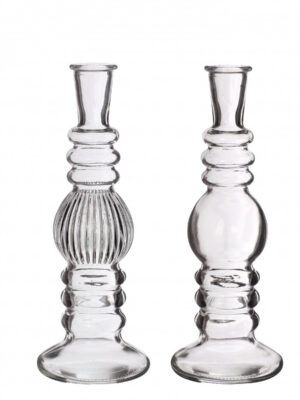 Váza Candle – sklo, Ø 8 × 23 cm – produkt Uviažto
