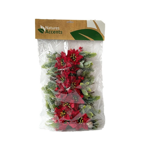 Dekoračný doplnok Vianočný Bijsteker Pionsettia – 15 cm, 7 cm Dekoračný doplnok Vianočný Bijsteker Pionsettia – 15 cm, 7 cm