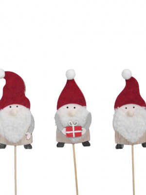 Dekoračný doplnok Vianočný Bijsteker Kerstman – 20 cm, 10.5 cm