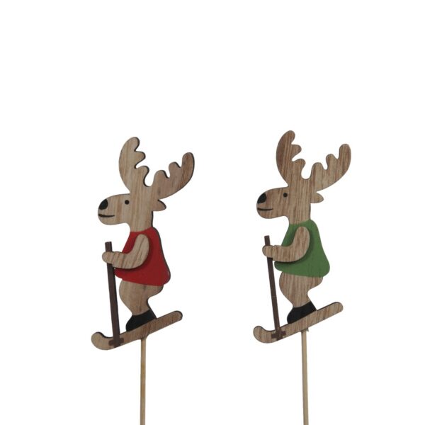 Dekoračný doplnok Vianočný Bijsteker Rendier – 20 cm, 4 × 8.5 cm Dekoračný doplnok Vianočný Bijsteker Rendier – 20 cm, 4 × 8.5 cm