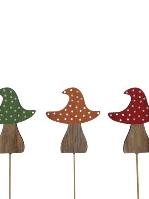 Dekoračný doplnok Herfst Paddenstoel – 20 cm, 7 × 8 cm – produkt Uviažto
