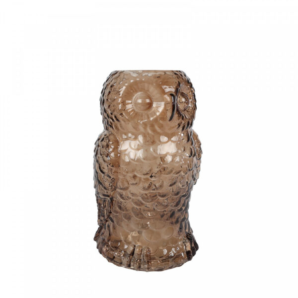 Váza Herfst Uil – sklo, Ø 16 × 20 cm Váza Herfst Uil – sklo, Ø 16 × 20 cm – produkt Uviažto